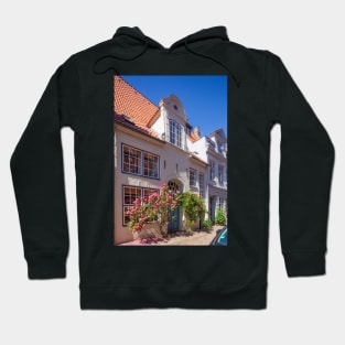 Historical house facades, old town, Lübeck, Schleswig-Holstein, Germany, Europe Hoodie